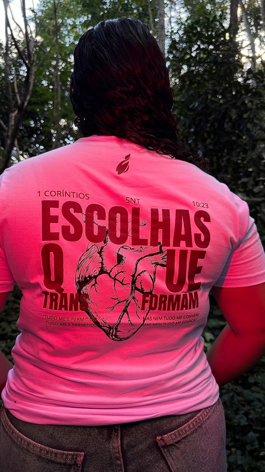 Camiseta Fé em Movimento — detail
