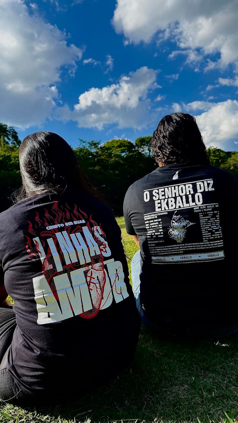 Camiseta Oversized Fé Urbana — front