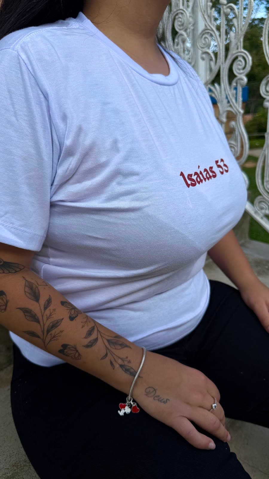 Camiseta Sal e Luz — detail