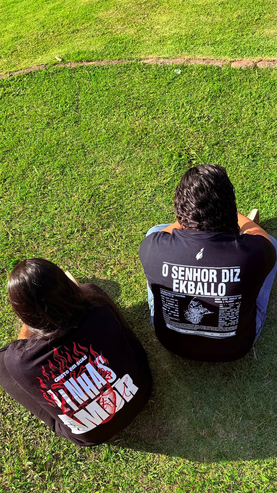 Camiseta Cristo em Suas Linhas